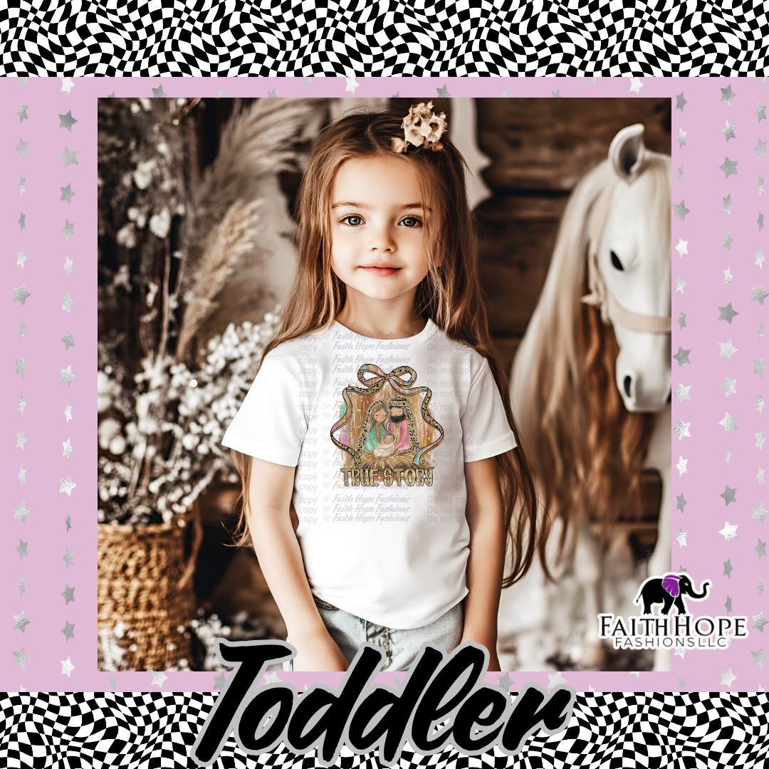 True Story Brushstroke Toddler Shirt