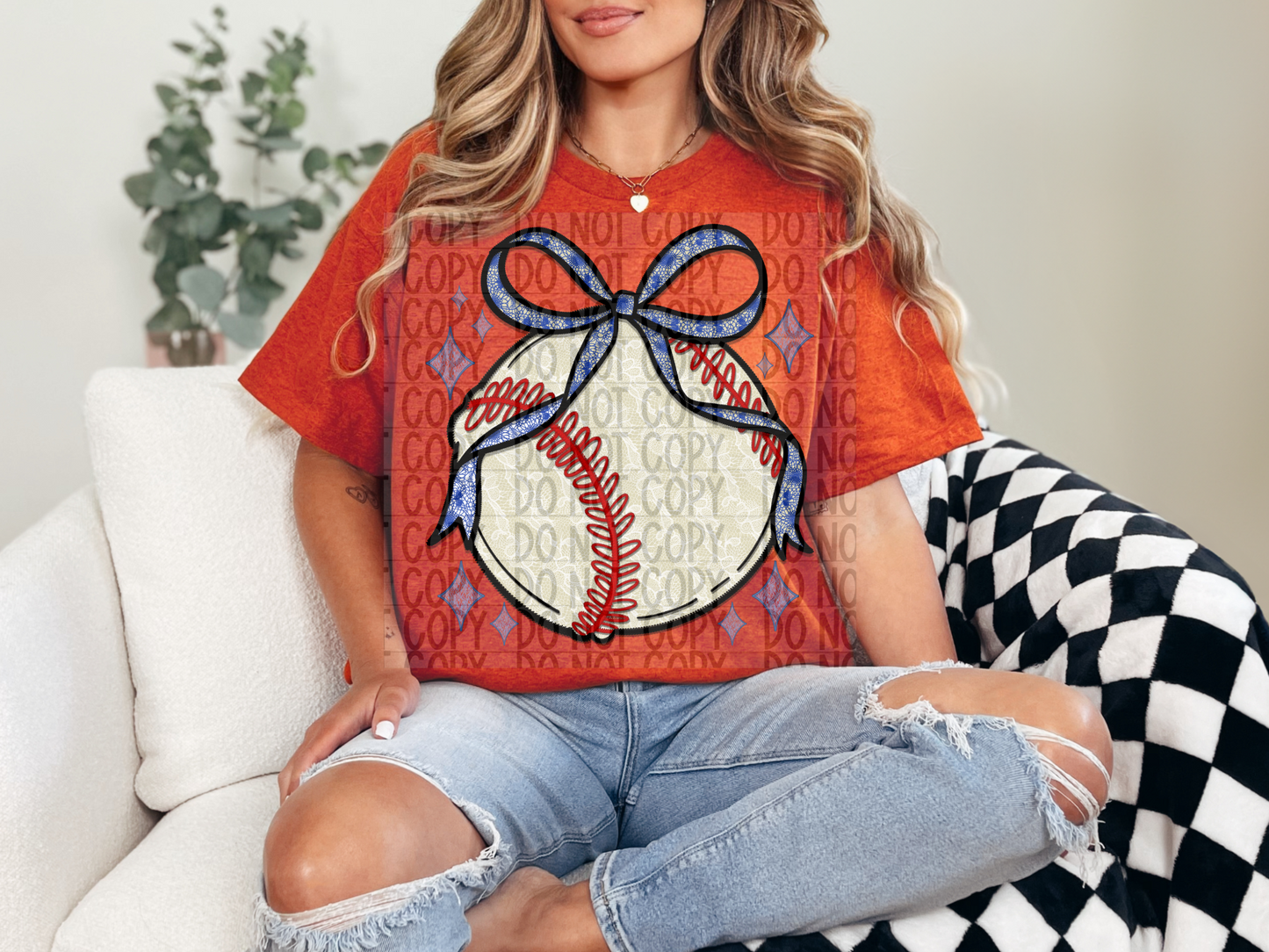 Baseball Bow Shirt