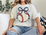 Baseball Bow Shirt