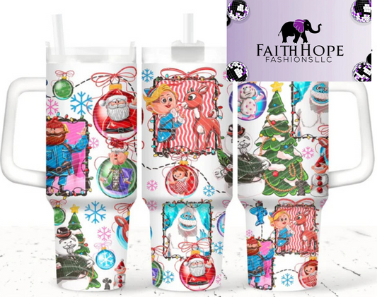 Christmas Characters 40oz Tumbler