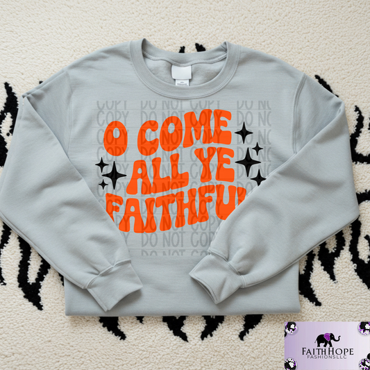 O Come All Ye Faithful Sweater
