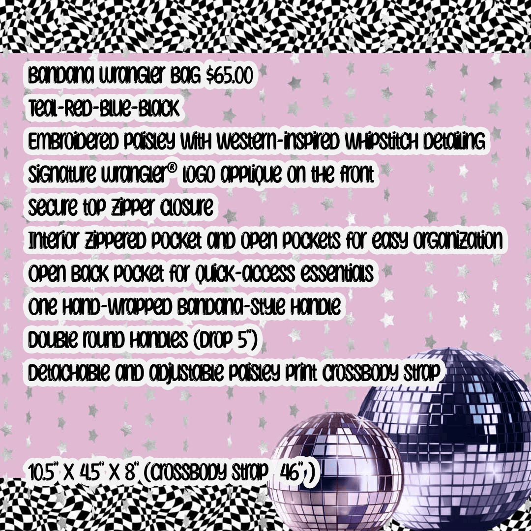 Bandana Wrangler Bag