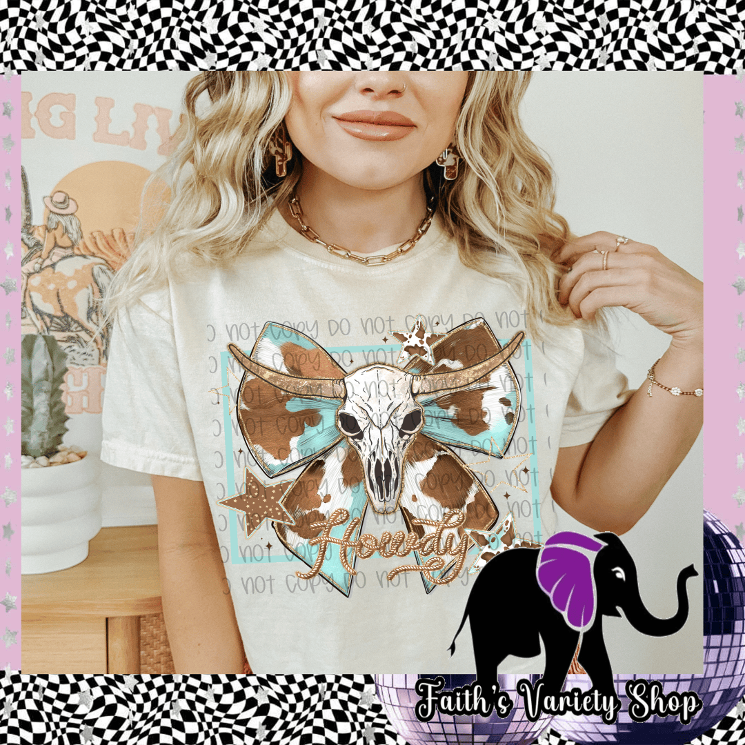Howdy Bull Bow Apparel