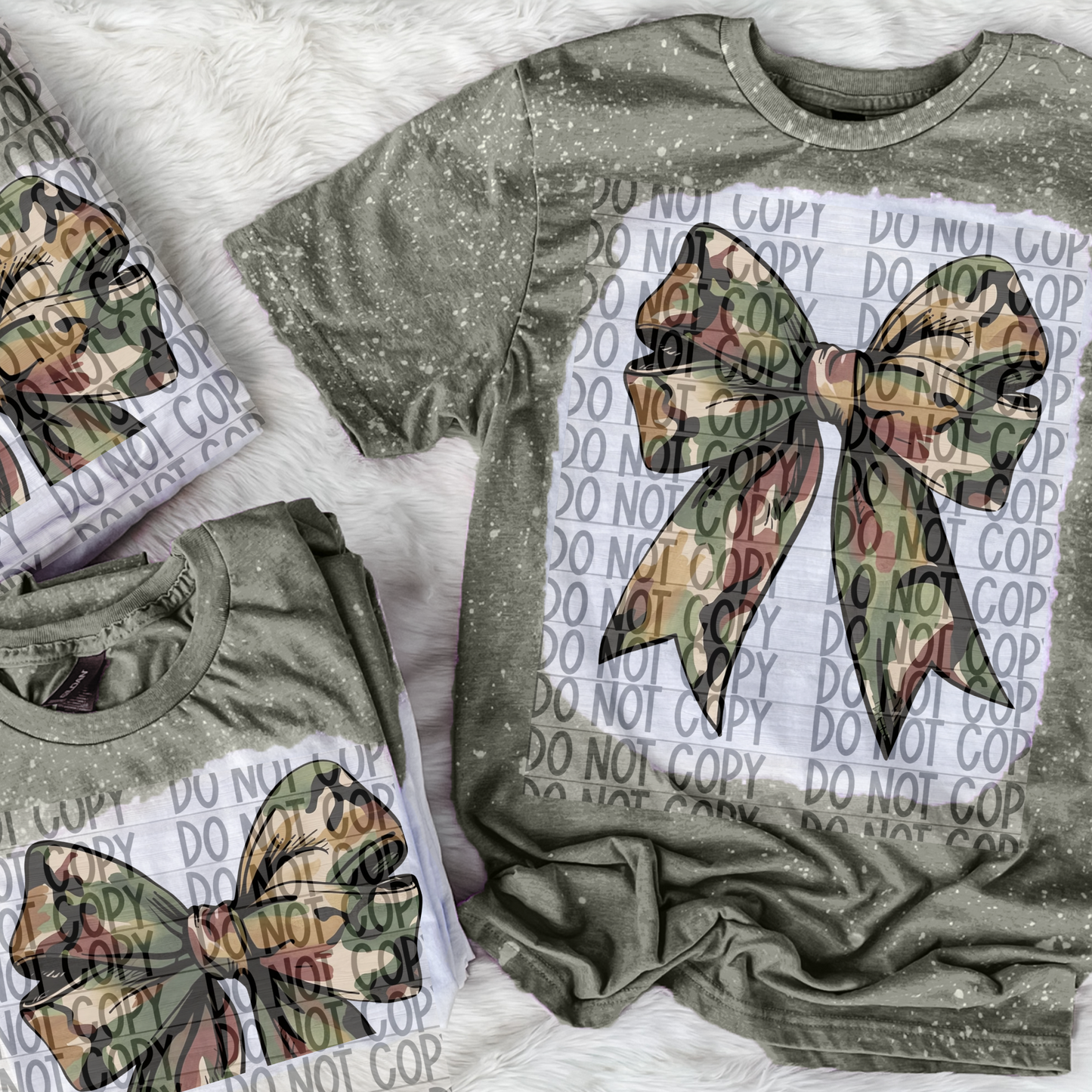Bleached Camo T-shirt