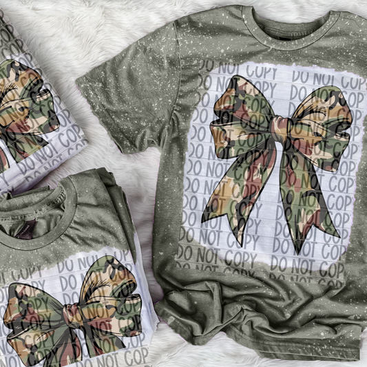 Bleached Camo T-shirt