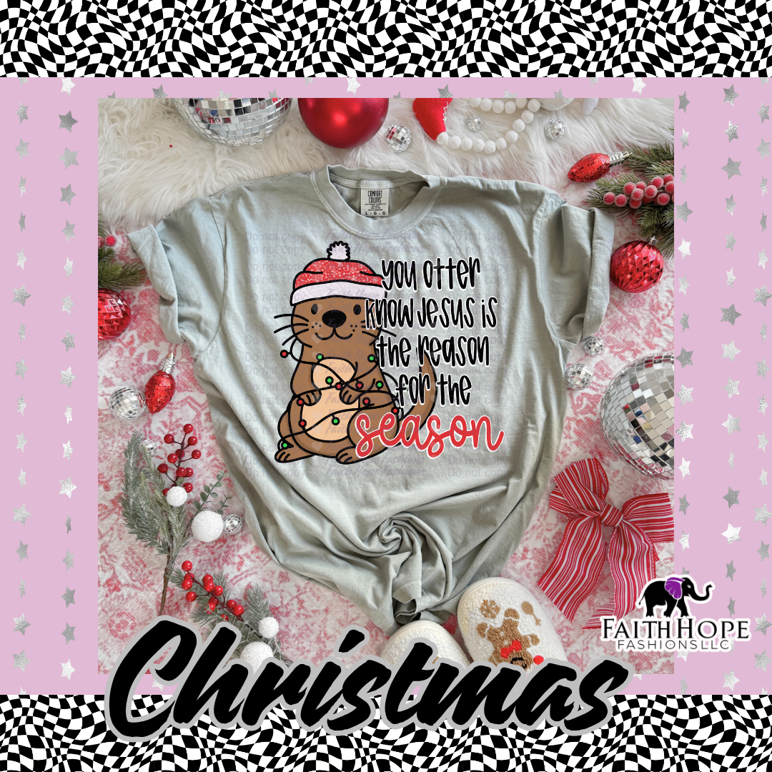 You Otter Know The Reason Adult Sweater