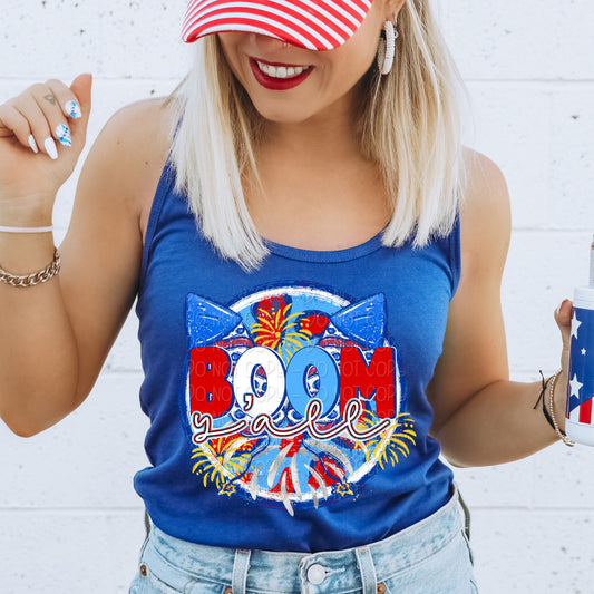 Boom 4th July Tank top