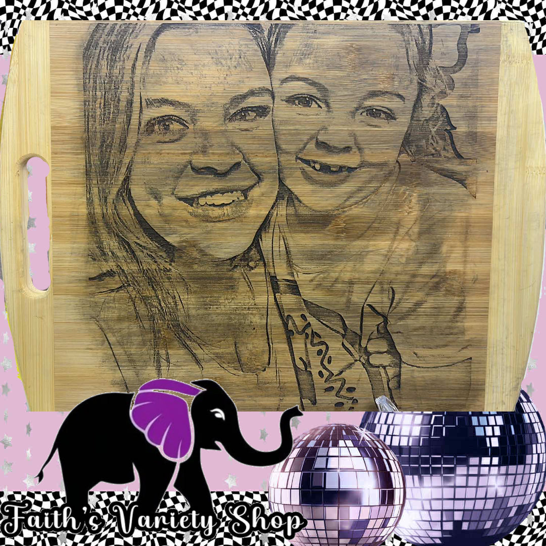 Custom Engraved Special Cutting Board