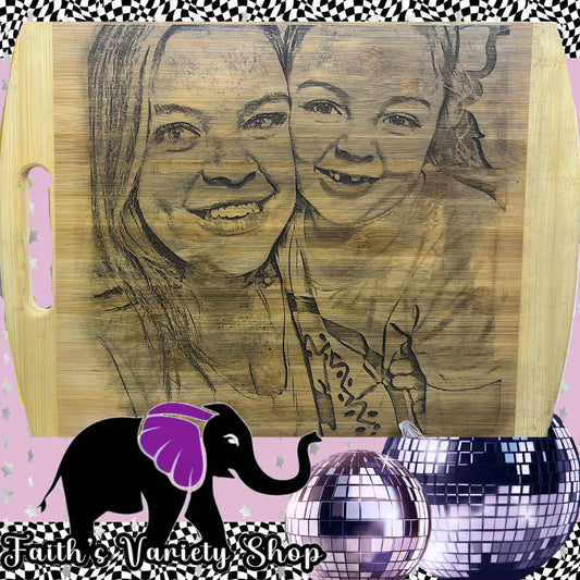 Custom Engraved Special Cutting Board