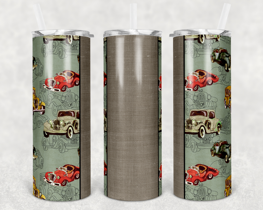 Old Cars Tumbler