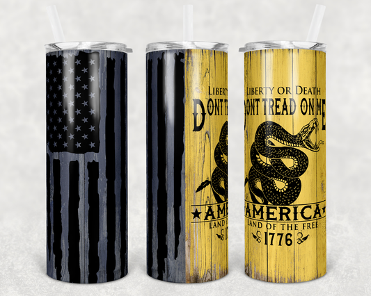 Don't Tread on Me Tumbler