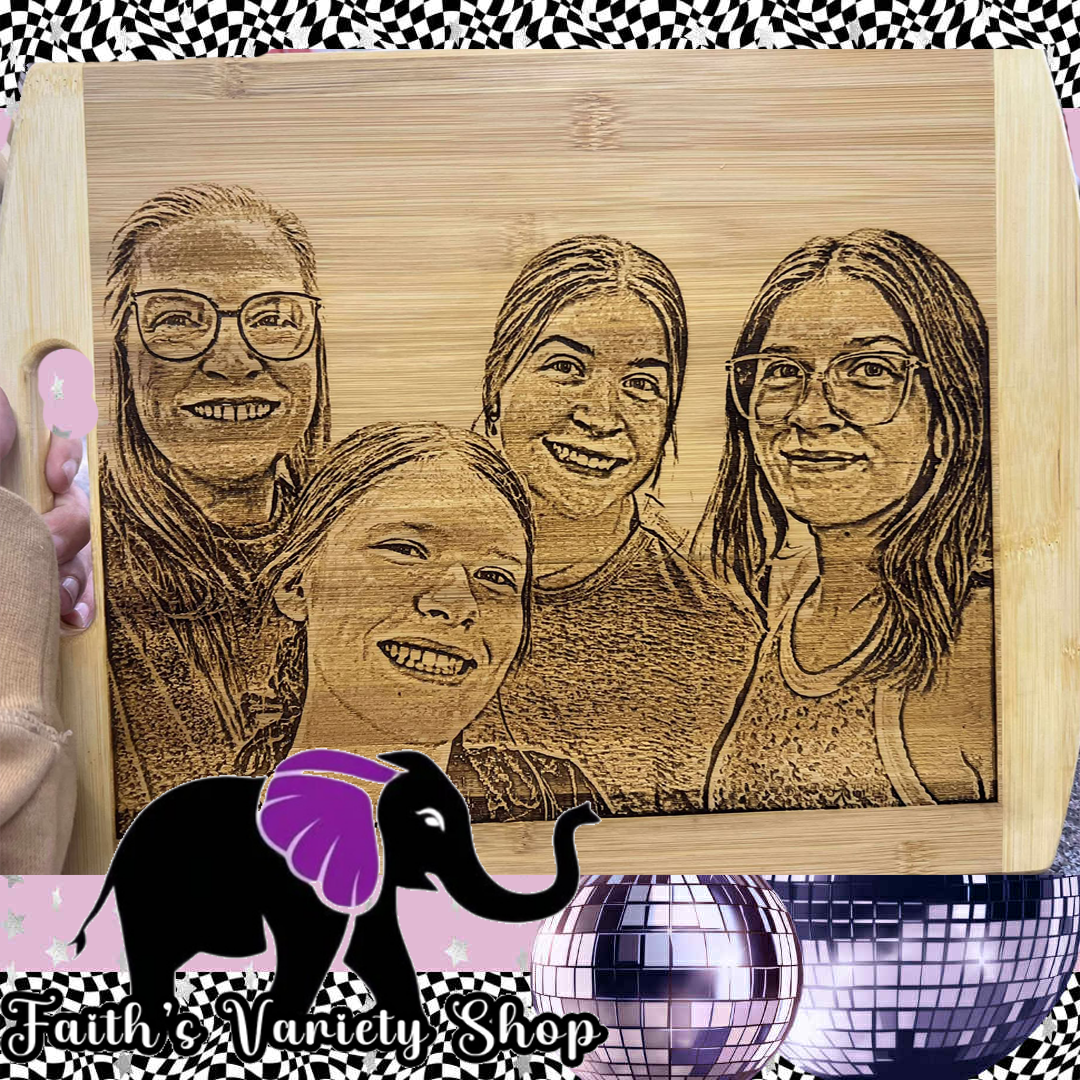 Custom Engraved Special Cutting Board