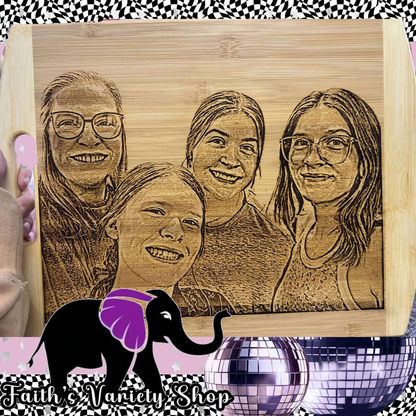 Custom Engraved Special Cutting Board