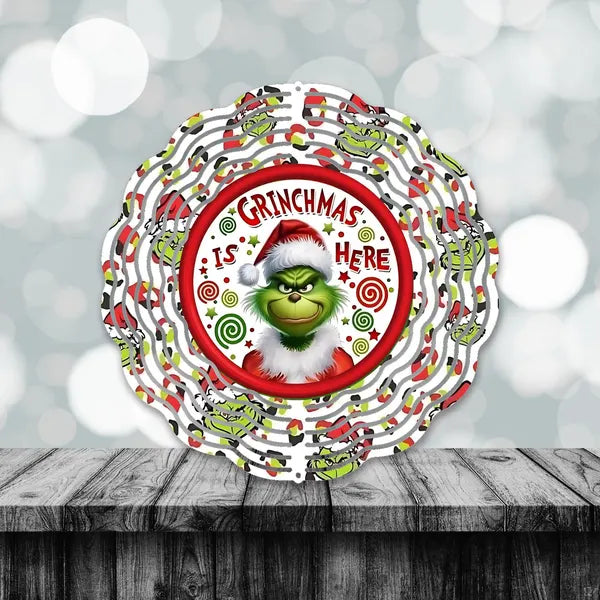 It's Green Guy Time Wind Spinner