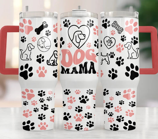 Dog mama 40oz tumbler