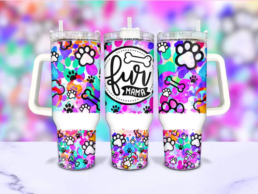 Fur Mama 40oz Tumbler
