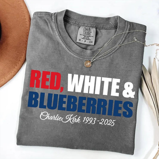 Red White Blueberry T-shirt Adult