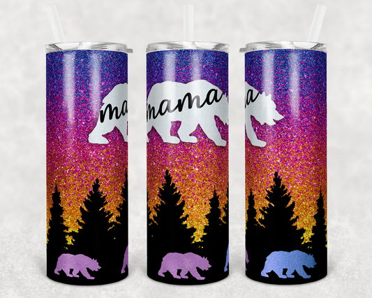 Mama Bear Tumbler wrap