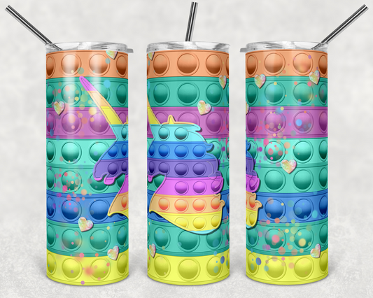 Unicorn Pop Tumbler